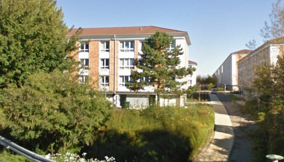 Tre unge dømt for skyderi mod lejlighed Det var her i Gersagerparken, at en beboers lejlighed blev beskudt. Foto: Google Streetview