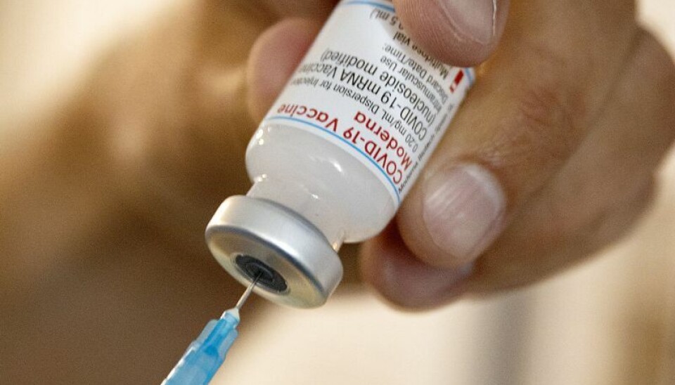 Moderna vaccinen må ikke længere bruges til unge under 18 år.