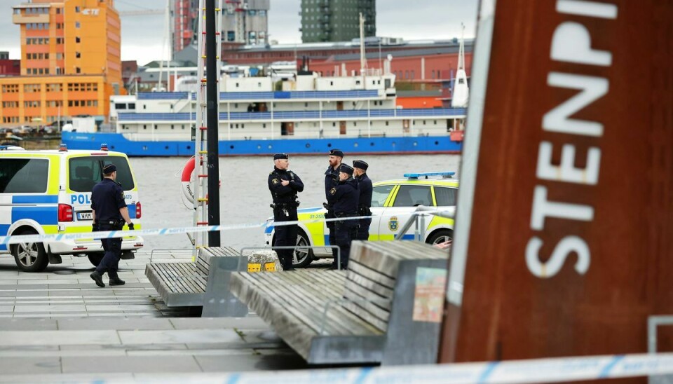 En person er fundet død ved Stenpiren i Göteborg.
