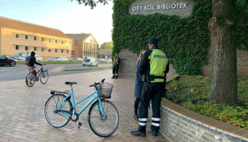 Politiet stoppede en del trafikanter, da der var trafikrazzia i Aarhus C.