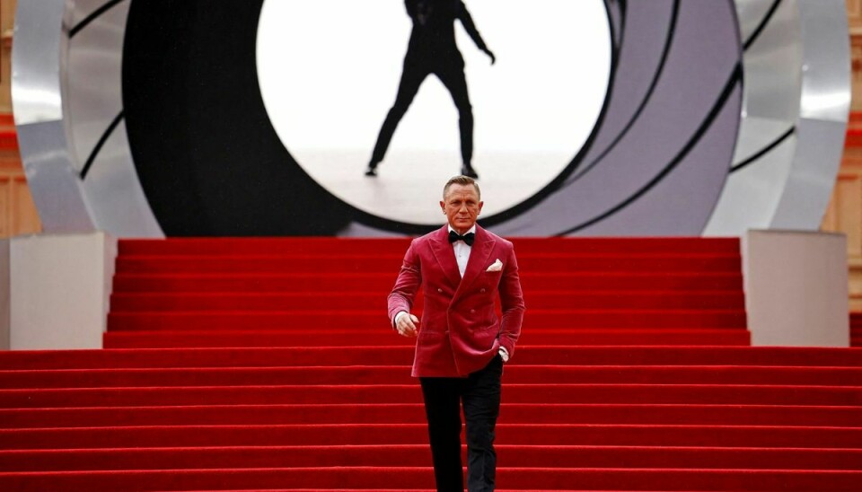 Tirsdag havde den nye film om James Bond, 'No Time to Die' verdenspremiere i London. Det er sidste gang, at skuespilleren Daniel Craig spiller rollen som den berømte agent 007.