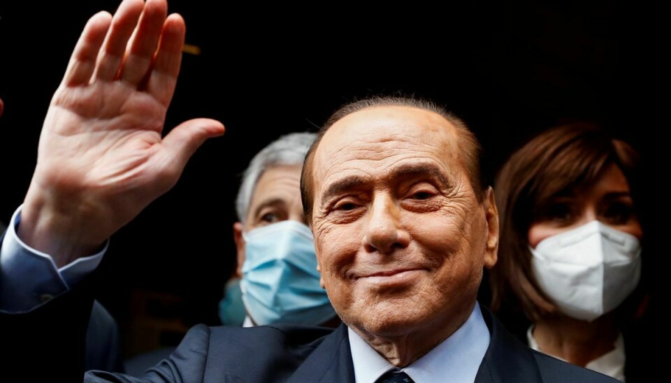Italiens tidligere premierminister Silvio Berlusconi fylder den 29. september 85 år. (Arkivfoto)