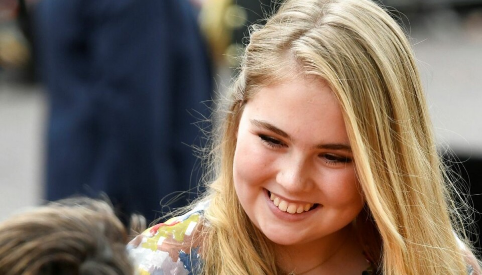 Kronprinsesse Catharina-Amalia af Holland fylder 18 år den 7. december. Kronprinsesse Catharina-Amalia af Holland fylder 18 år den 7. december.