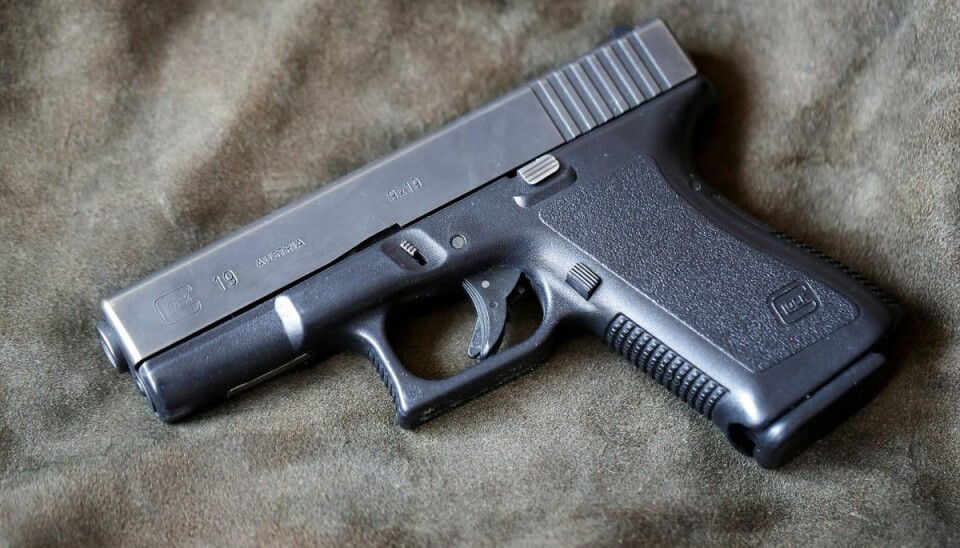 En Glock 19, 9 mm Para pistol .