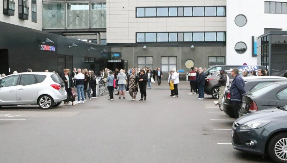 Indkøbscenter evakueret