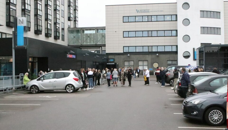 Indkøbscenter evakueret