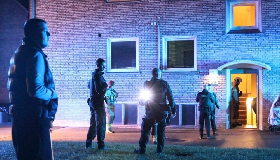 Alle evakueret efter eksplosion i lejlighed