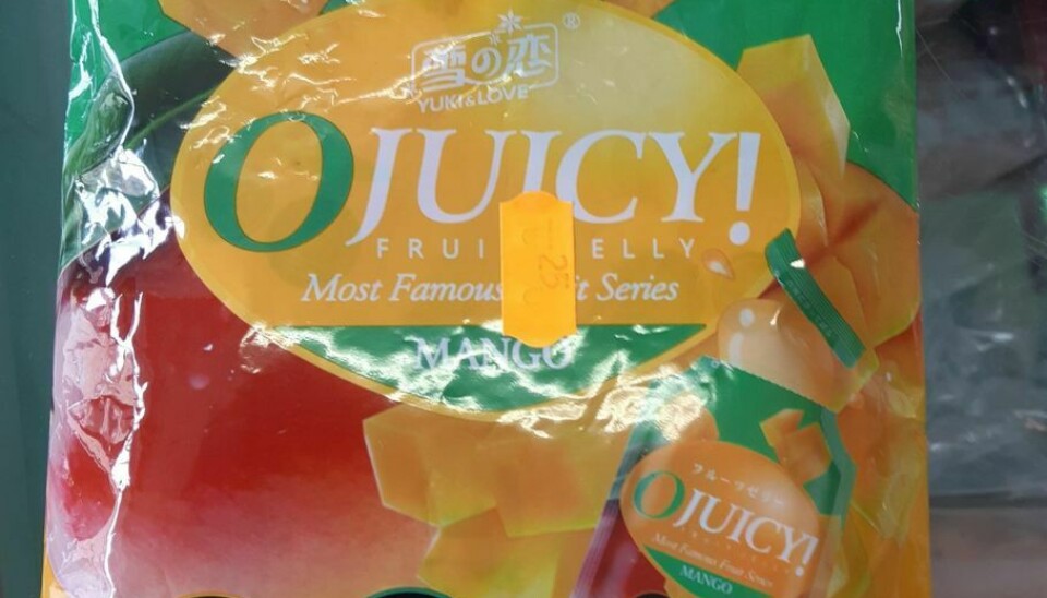 Jelly-varianterne Mango og Litchi tilbagekaldes.