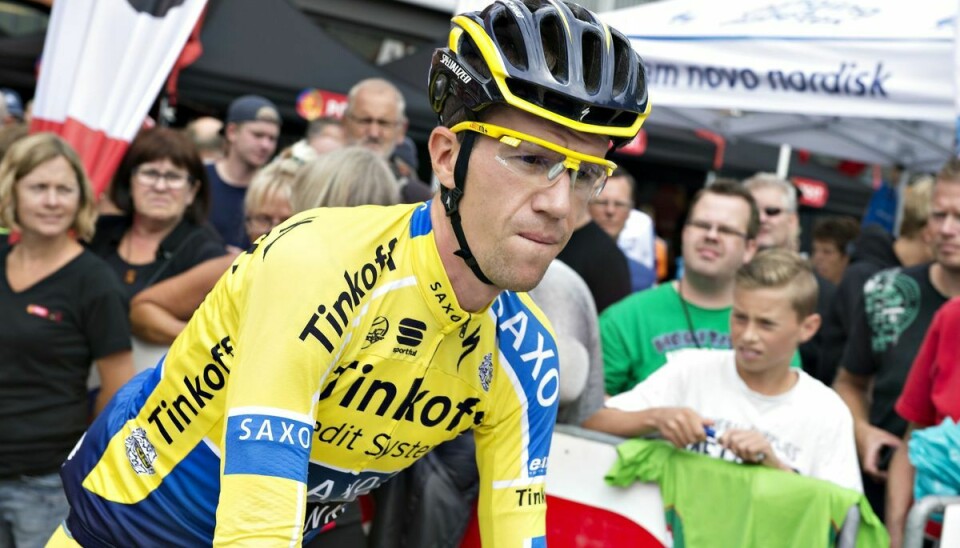 Chris Anker Sørensen tilbragte størstedelen af sin cykelkarriere under Bjarne Riis' vinger på Saxo-Tinkoff-holdet. (Arkivfoto)