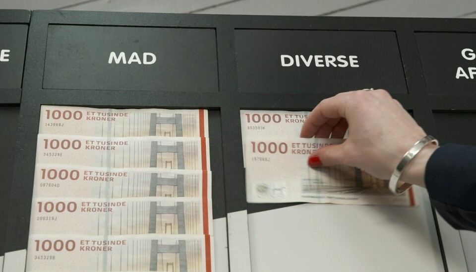 Pengene fosser ud af (mad)kassen Pengene fosser ud af (mad)kassen