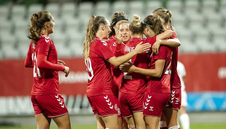 Det var Sara Thrige Andersens scoring til 7-0 under VM-kvalifikationskampen i kvindefodbold mellem Danmark og Malta torsdag aften, der sikrede den store gevinst.