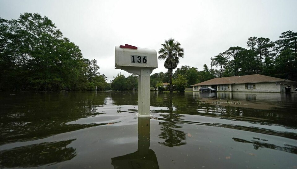 Slidell var en af flere byer i Louisiana, der blev oversvømmet, da orkanen Ida for fjorten dage siden bragede ind over den amerikanske delstat. Billedet her er taget efter en anden storm i Slidell i juni.