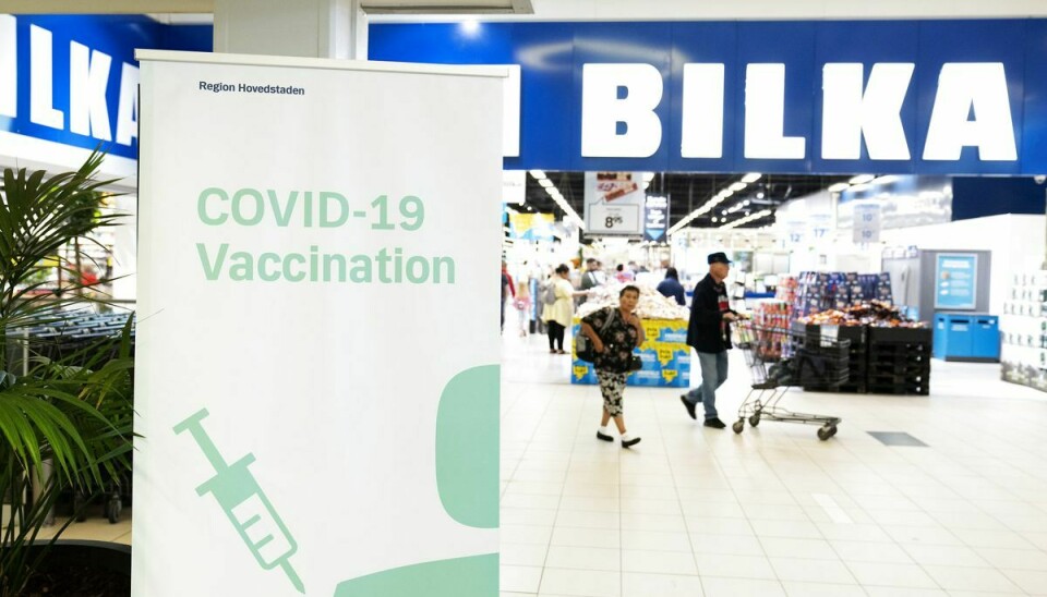 Både Bilka og Føtex gjorde det i weekenden muligt at blive vaccineret på indkøbsturen