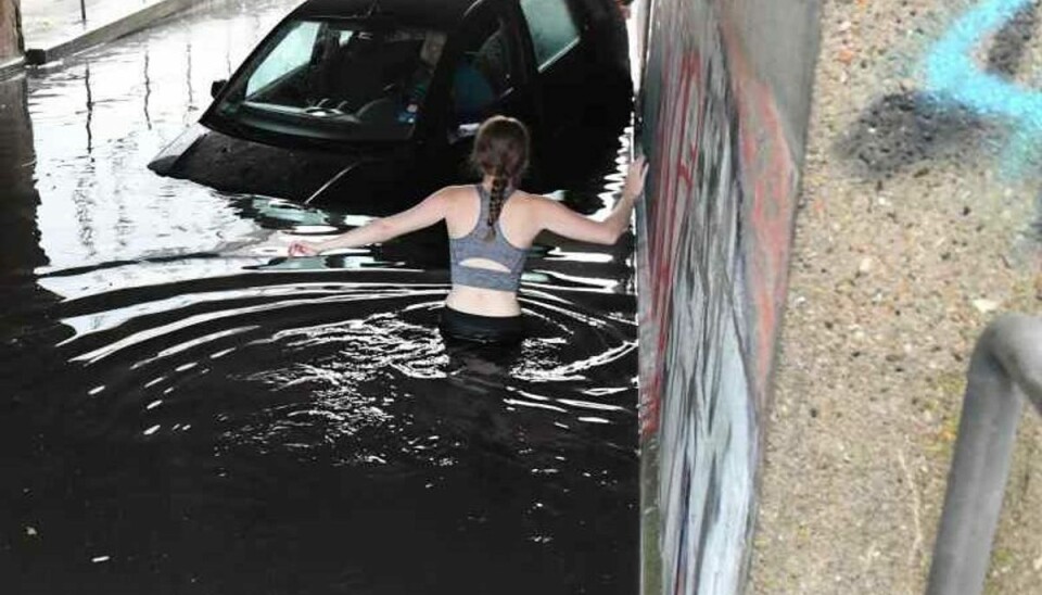 DMI advarer om kraftig regn DMI advarer om kraftig regn