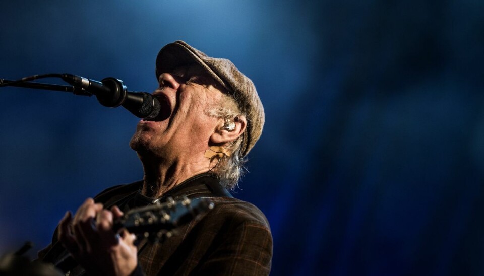 Hjalmer mistede sin far, Kim Larsen, i september 2018. (Arkivfoto) Hjalmer mistede sin far, Kim Larsen, i september 2018. (Arkivfoto)