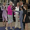Dronning Margrethe deltager i gallapremiere på filmen Margrete den første i Imperial Bio i København, onsdag den 8. september 2021.