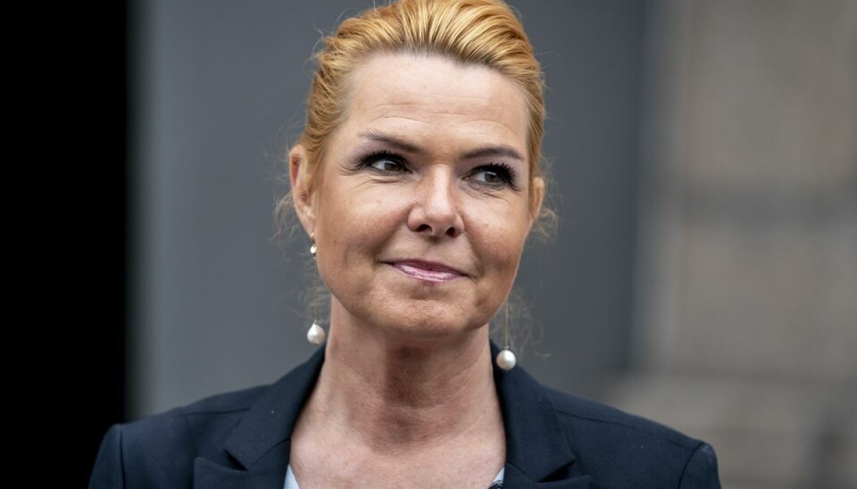 Inger Støjberg vil på ny hjemmeside opdatere sine følgere fra rigsretten mod hende. (Arkivfoto)