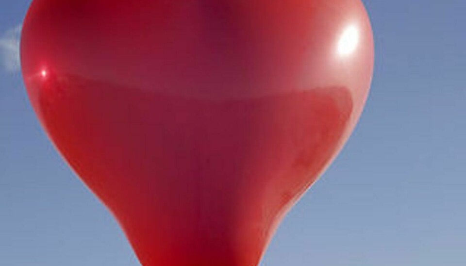 Politiet efterlyser ejeren - eller giveren - af en heliumballon med 1000 kroner i.
