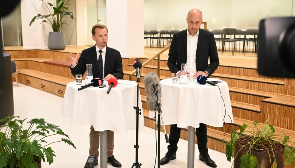 Beskæftigelsesminister Peter Hummelgaard (S) og sundhedsminister Magnus Heunicke (S) fortæller onsdag aften, at regeringen vil afslutte sygeplejerskernes strejke med et lovindgreb.