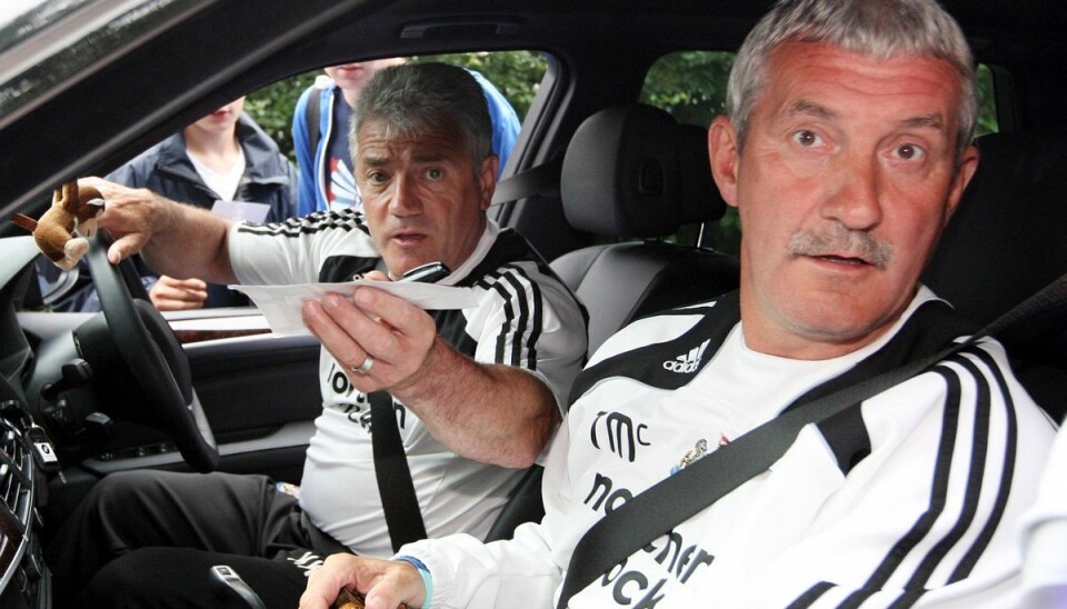 Terry McDermott (til højre) var i en periode assistenttræner for Kevin Keegan (til venstre) i Newcastle United. (Arkivfoto) Terry McDermott (til højre) var i en periode assistenttræner for Kevin Keegan (til venstre) i Newcastle United. (Arkivfoto)