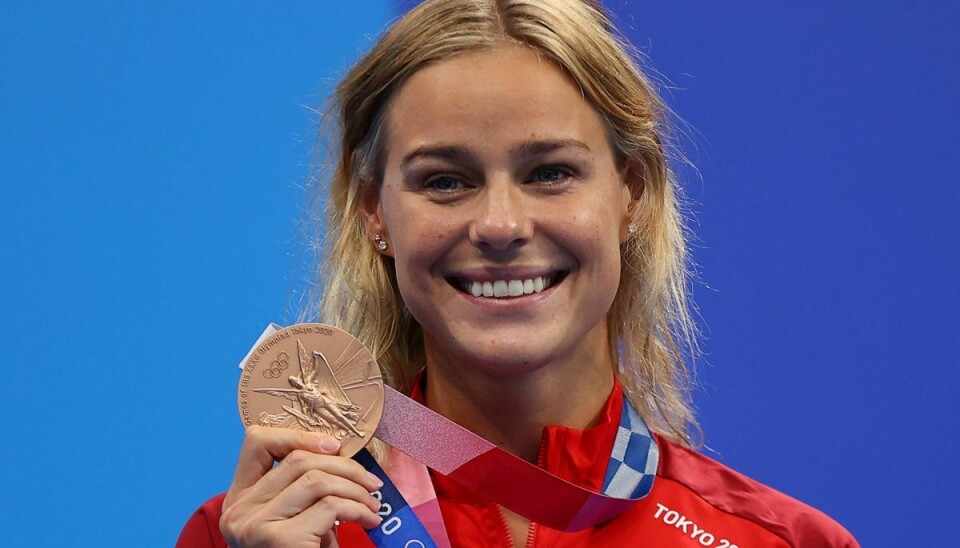 Pernille Blume vandt en bronzemedalje i disciplinen 50 meter fri ved sommerens olympiske lege. På samme distance holder hun den danske rekord, vandt guld ved OL i 2016 og indbragte den første OL-guldmedalje i svømning siden 1948 til Danmark. (Arkivfoto)