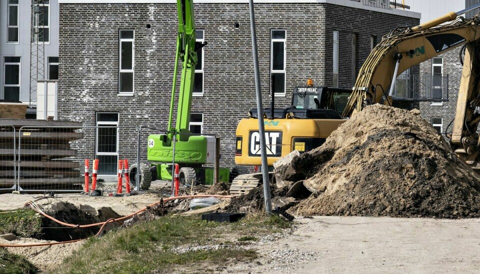 Sikkerhedsstyrelsen finder år efter år adskillige lovovertrædelser på elinstallationer på danske byggepladser. (Arkivfoto)