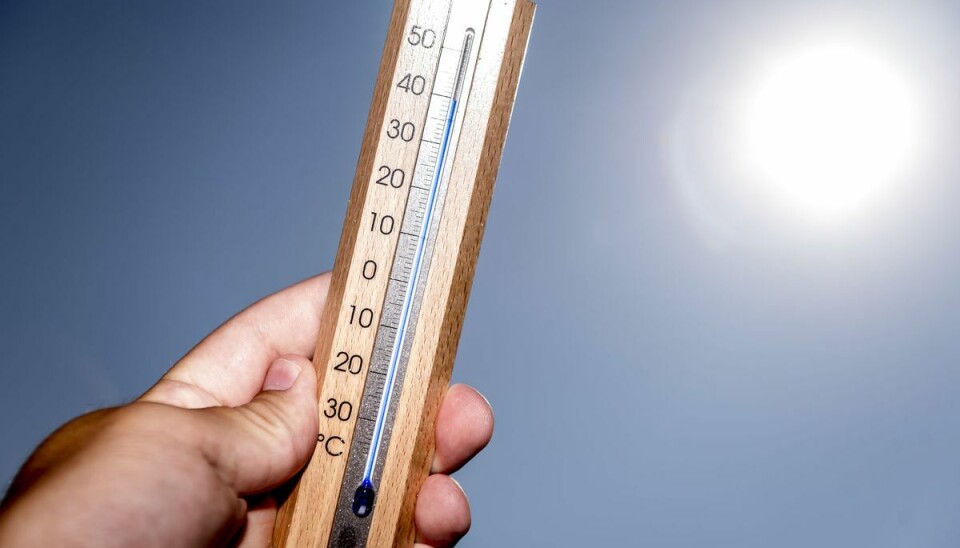 Tyverialarmen var i virkeligheden et udendørstermometer, der manglede batteri. Arkivfoto. Tyverialarmen var i virkeligheden et udendørstermometer, der manglede batteri. Arkivfoto.