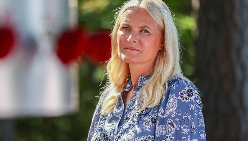 I et nyt NRK interview i anledning af det norske prinprinspars forestående 20 års bryllupsdag, taler kronprinsessen om sit liv med den kroniske sygdom lungefibrose.NTB/Beate Oma Dahle/via REUTERS