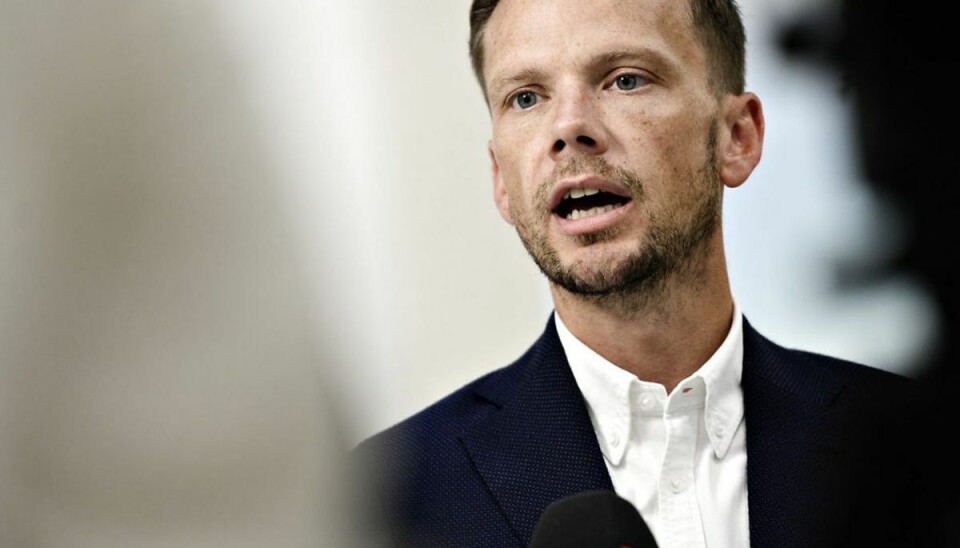 (Foto: Philip Davali/Ritzau Scanpix) Ny trepartsaftale om jobdeling skal forhindre fyringer, lyder det fra beskæftigelsesminister Peter Hummelgaard (S).(Foto: Philip Davali/Ritzau Scanpix)