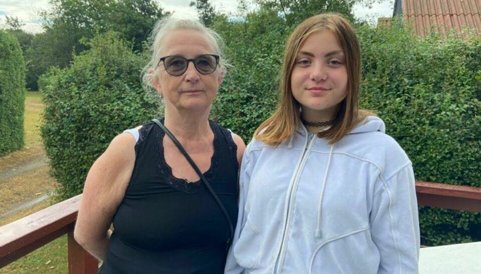 63-årige Kirsten Vilson og hendes 13-årige barnebarn Nikoline havde planlagt en hyggetur i Givskud Zoo. Men på grund af vejret blev turen ikke til noget.