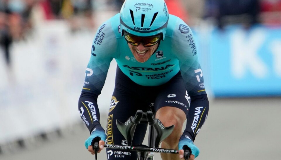 Jakob Fuglsang rejste direkte til Japan fra Tour de France, hvor dette billede er fra. Jakob Fuglsang rejste direkte til Japan fra Tour de France, hvor dette billede er fra.