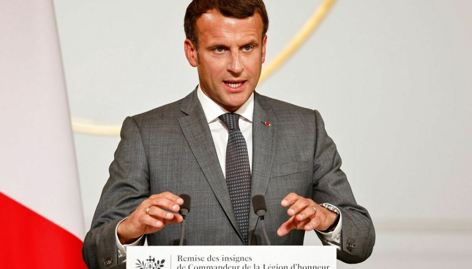 Den franske præsident Emmanuel Macron er blandt de verdensledere, som man mistænker er blevet udsat for spionage.