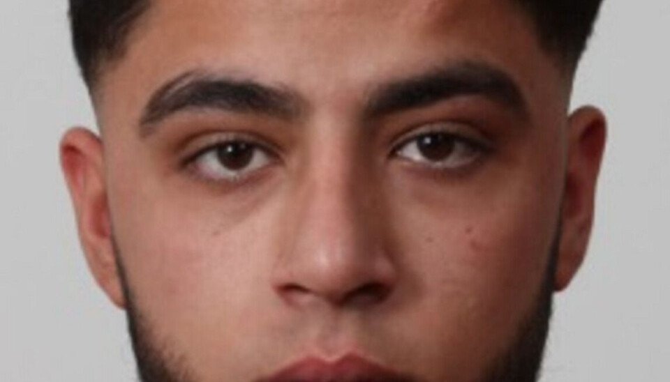 Betjent uden for livsfare 20-årige Mohamad Tarek Younes er sigtet for den vanvittige påkørsel. Foto: Politiet