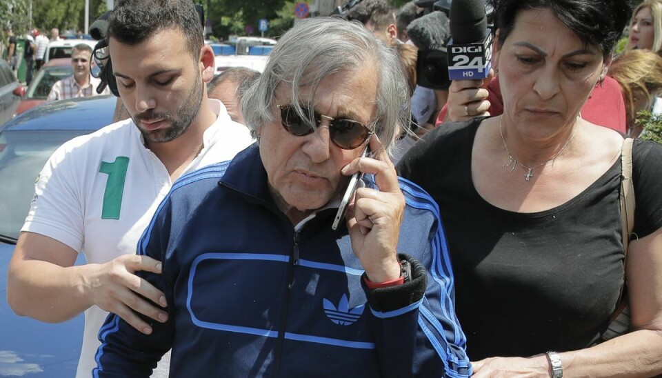 Tennissportens badboy forarger stadigvæk Ilie Nastase blev i 2018 arresteret to gange inden for seks timer i Rumæniens hovedstad, Bukarest. I 1970'erne var han blandt verdens bedste tennisspillere. (Arkivfoto).