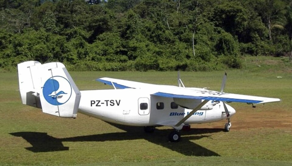Det er et fly magen til dette - et Antonov AN-28 - der er forsvundet. Det er et fly magen til dette - et Antonov AN-28 - der er forsvundet.