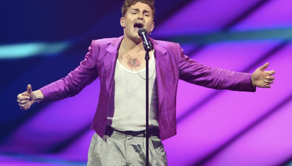 Jesper Groth er ikke kun skuespiller, men også sanger. Han og hans musikalske makker, Laurits Emanuel, vandt det danske melodigrandprix med deres duo, Fyr Og Flamme, og repræsenterede de rød-hvide farver ved Eurovision i Rotterdam i maj. (Arkivfoto)
