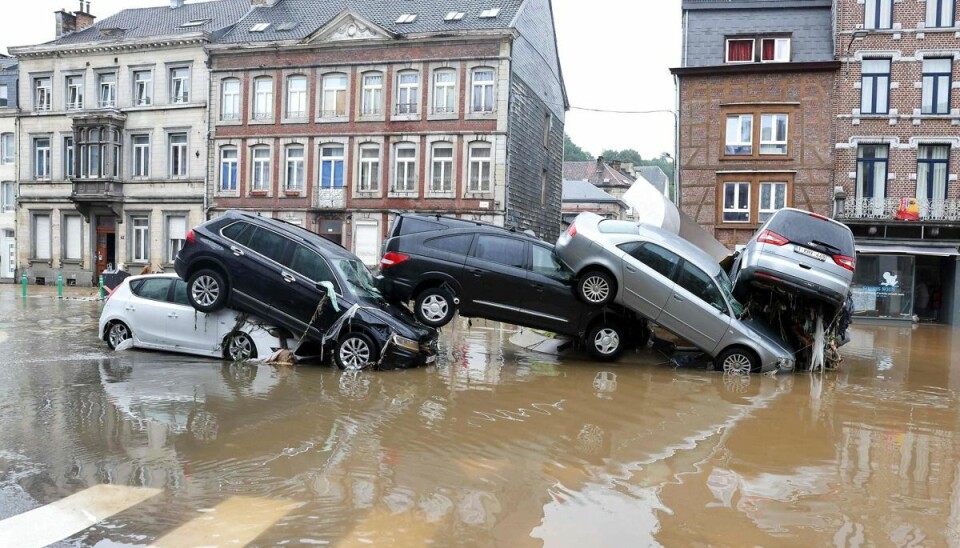 Her er vi i Verviers i Belgien, der også er hårdt ramt. Her er vi i Verviers i Belgien, der også er hårdt ramt.