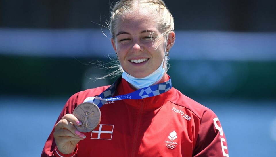 Emma Aastrand Jørgensen var glad for medaljen, selv om hun havde håbet på mere end bronze. Emma Aastrand Jørgensen var glad for medaljen, selv om hun havde håbet på mere end bronze.