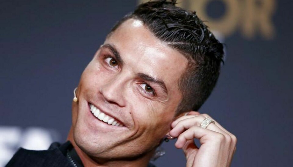 Det var ikke denne Ronaldo, der ville tæve en mand i Sønderjylland. Det var derimod en dansk mand, der også hed Cristiano Ronaldo. Foto: ARND WIEGMANN/Scanpix (Arkivfoto)