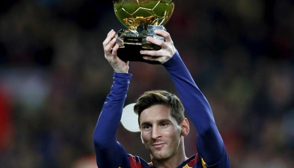 Lionel Messi måske foran ny skadespause Lionel MEssi fra FC Barcelona har for nylig vundet Fifas guldbold. Nu kan han stå over for en skade efter søndagens opgør mod Bilbao. Foto: Albert Gea/Scanpix