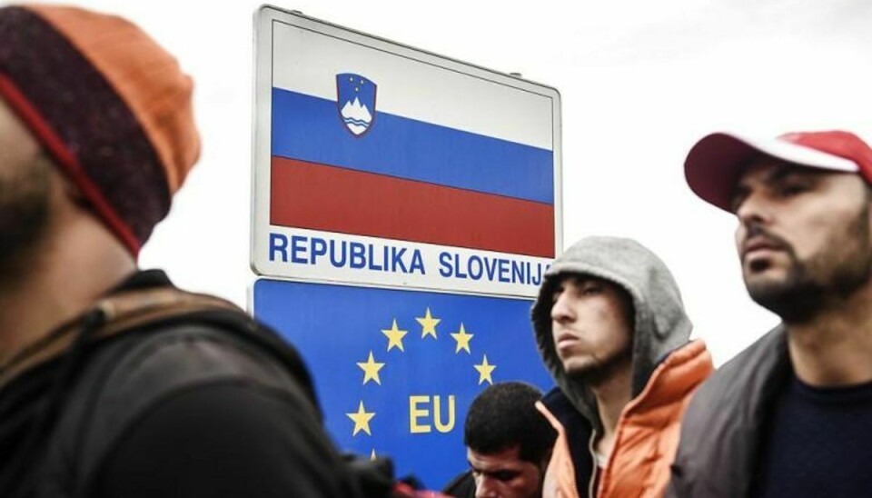 Flygtninge skal love at rejse videre, hvis de fremover skal have lov til at rejse ind i Slovenien. Arkivfoto: Niels Ahlmann Olesen/Scanpix