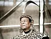 Kong Goodwill Zwelithini, hersker over Zulu nationen i Sydafrika er gået død. Han blev 72 år gammel. Foto: Scanpix/RAJESH JANTILAL / AFP)