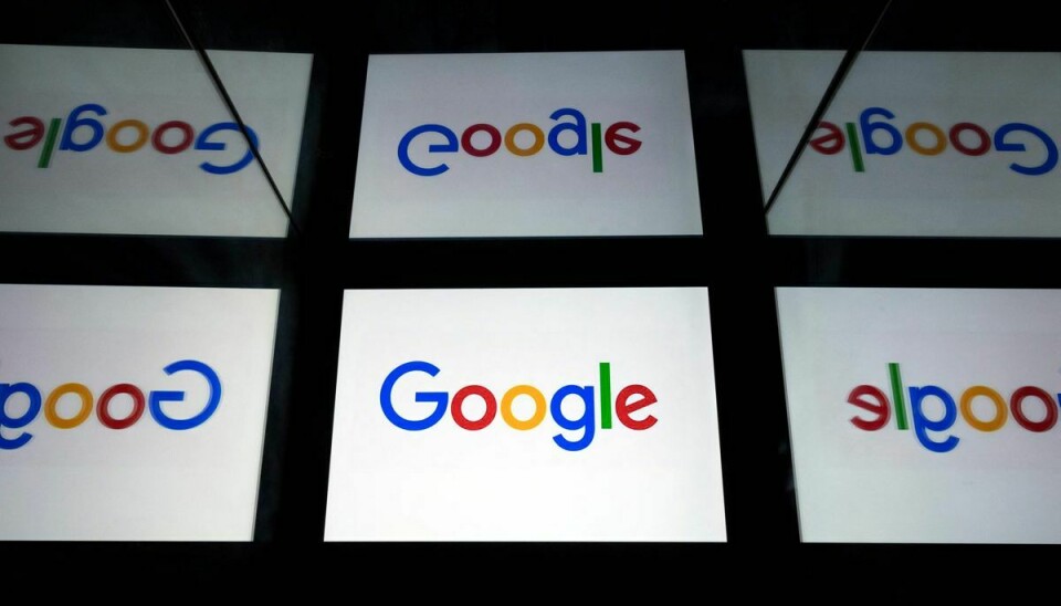 Bøden til Google er en af de største, den franske konkurrencemyndighed nogensinde har givet. (Arkivfoto).