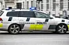 Politiet rykkede ud til en adresse i Aarhus, efter gerningsmanden var blevet sporet. Foto: Christian Lindgren