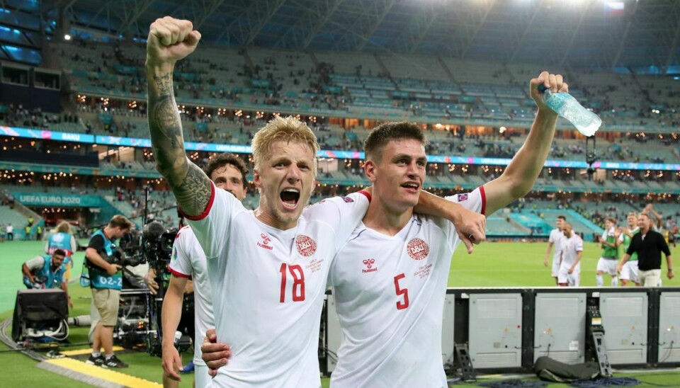 Daniel Wass var stolt af Danmarks præstation mod Tjekkiet.