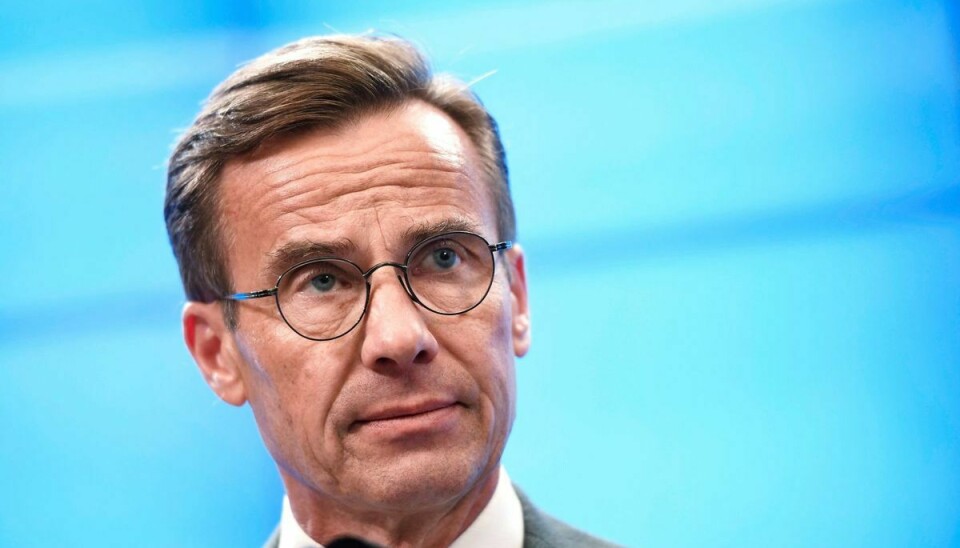 Den svenske statsminister fordømmer drabet på en svensk betjent.