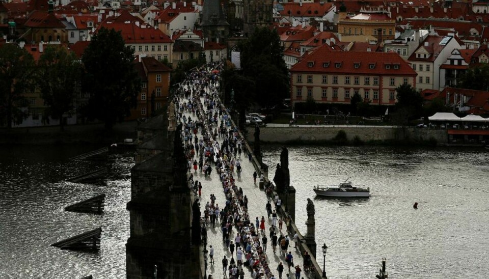 Smuttur til Prag? Ikke nu. Foto: REUTERS/David W Cerny