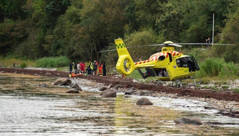 En dykker er død i en ulykke i Fynshav. Foto: Presse-fotos.dk.