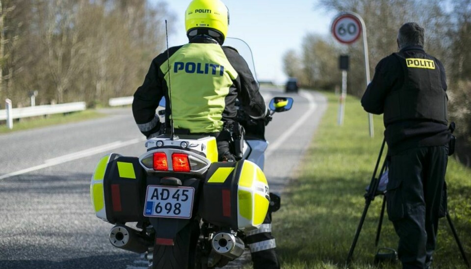 Fra mandag og en uge frem sætter politiet fokus på hastighedsovertrædselser. Foto: Rådet for Sikker Trafik.