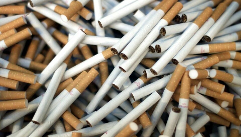 I første halvdel af 2020 har Toldstyrelsen beslaglagt to millioner cigaretter. Foto: Stine Larsen.